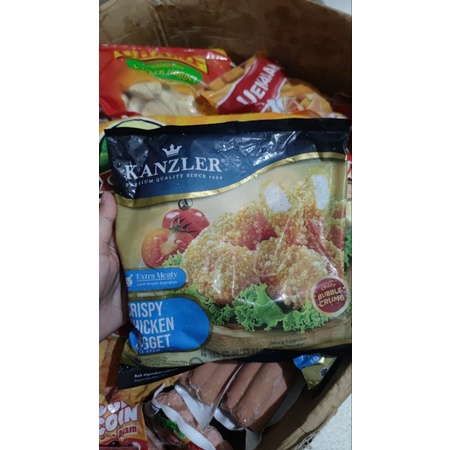 

Kanzler crispy chicken nugget 450gr