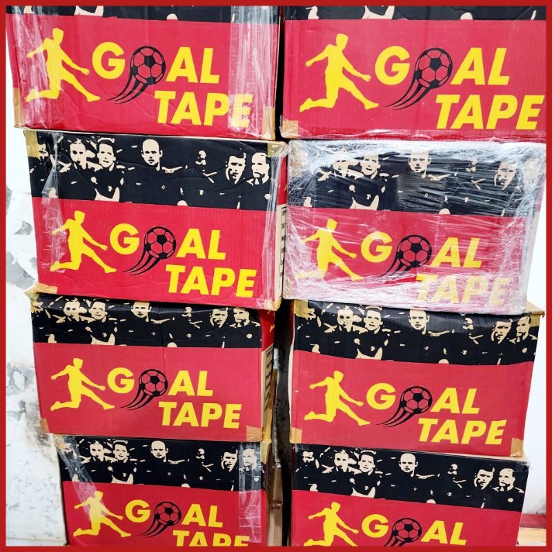 Lakban Coklat Bening 450MM x 90 Yard Merk Goal Tape