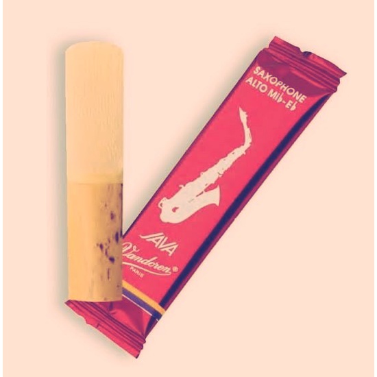 Aksesoris Vandoren Reed Alto Saxophone Java Red 2.5
