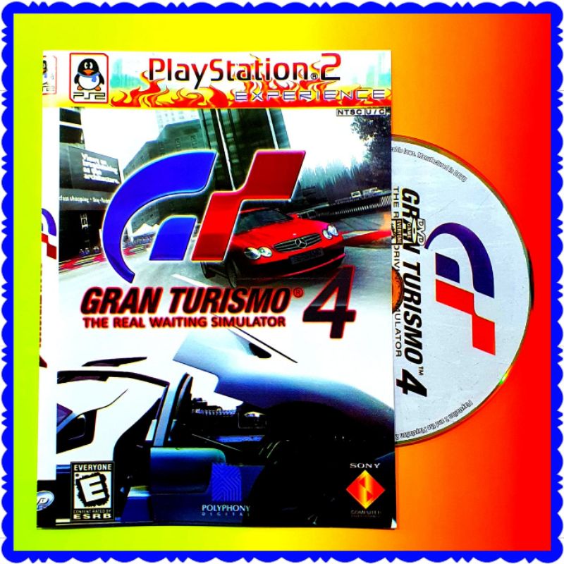 KASET PS2 GRAN TURISMO-KASET PLAYSTATION PS 2 BALAP MOBIL GRAN TURISMO