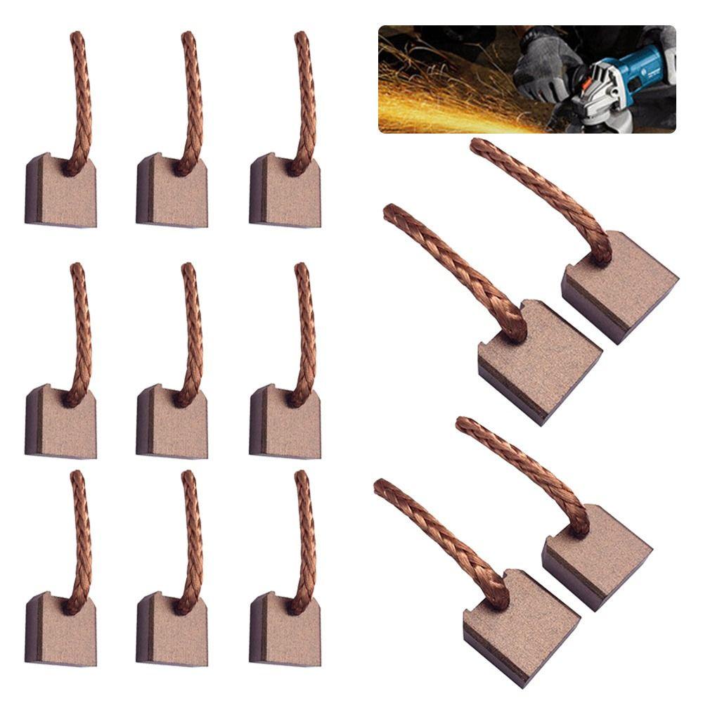 Populer 4pcs Carbon Brushes Kawat Hot sale Generik 7x18x18 X 18 mm Motor Listrik
