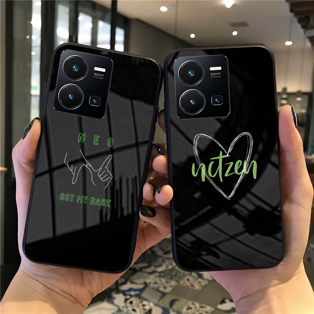 Softcase Glass VIVO V25 5G V25E 2022 - GK03 - Case HP VIVO V25 5G V25E 2022 - Case VIVO V25 5G V25E 