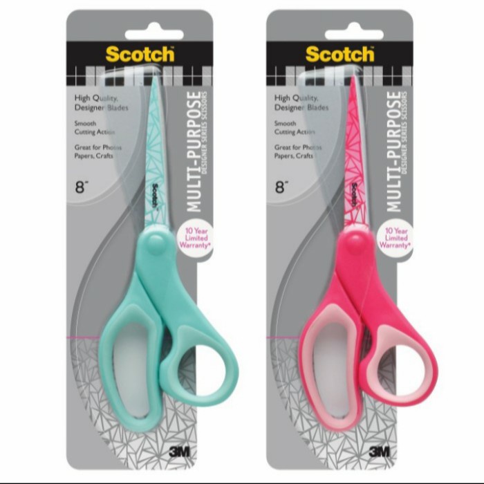 

Hemat 3M Scotch Gunting Serbaguna/Miltipurpose Scissors 8Inch 1428Pa Gilaa!!!