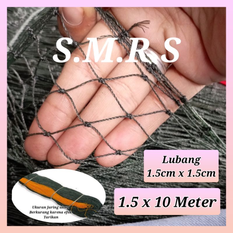 jaring pagar serbaguna 1.5x10 meter 1.5cmx1.5cm jaring ayam jaring pagar ayam jaring kandang ayam jaring serbaguna