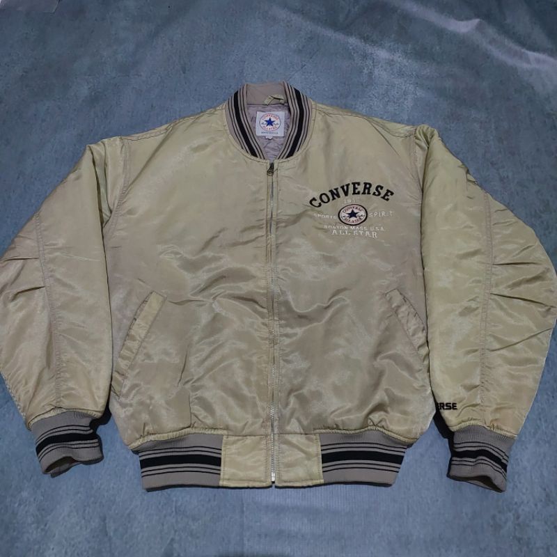 converse varsity jacket bekas second