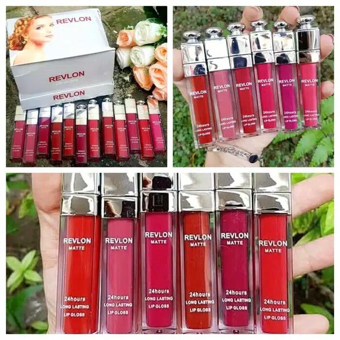Lip Gloss Revlon Long Uasting Matte 3D Random COLOR RANDOM / Lip Gloss Revlon 3D / Lipgloss / Revlon