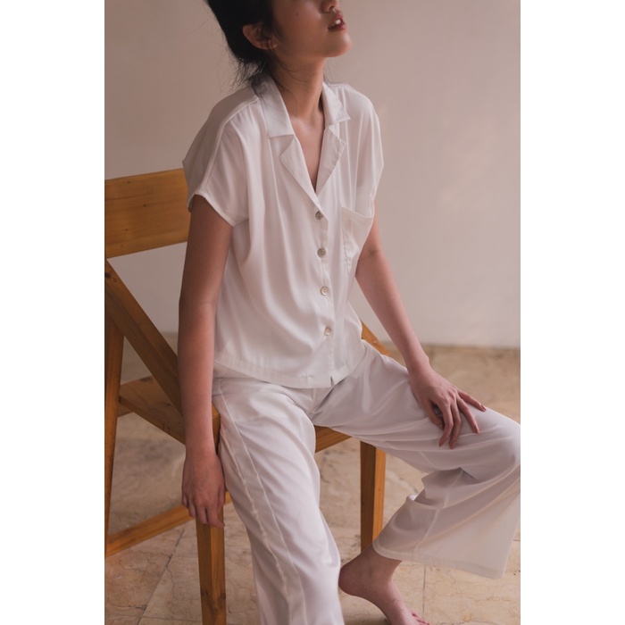 Satin Lounging Pants - Sleepwear Baju Tidur Satin Premium Sale