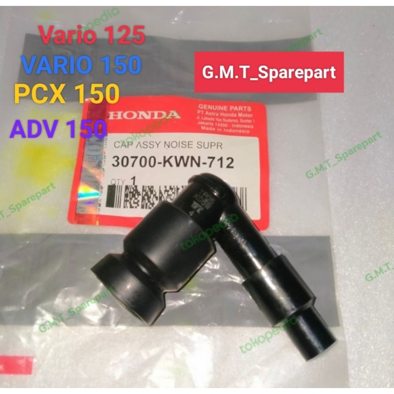 TUTUP BUSI CUP BUSI CANGKLONG BUSI VARIO 125 VARIO 150 PCX 150 ADV ASLI ORIGINAL TEC KWN