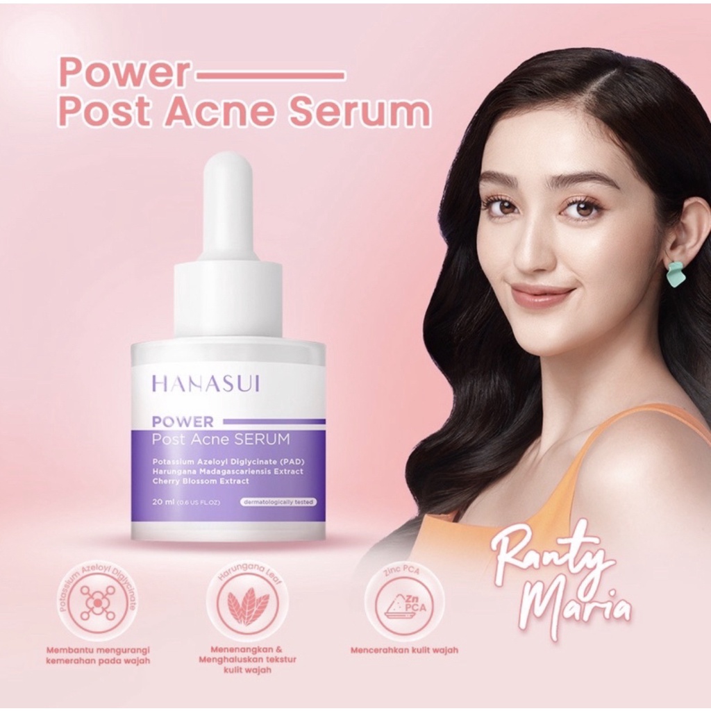 HANASUI Power Serum | Acne | Bakuchiol | Barrier | Peeling Serum