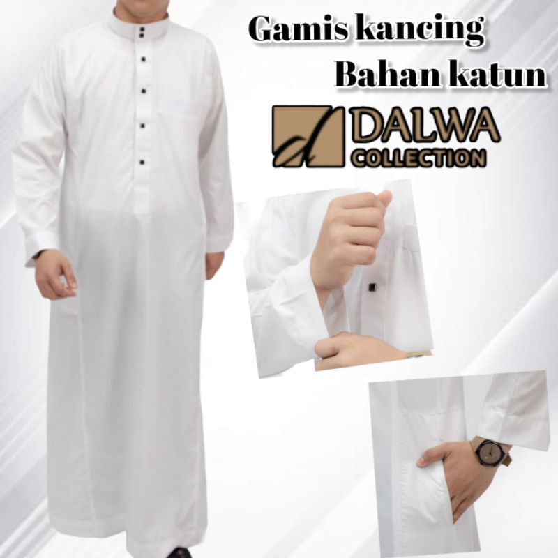 Gamis dalwa/jubah dalwa/ Jubah haramain
