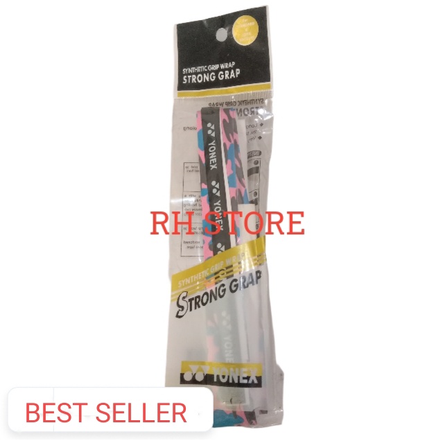 DISKON Grip Raket Badminton Yonex Karet Tulang Aerotec Japan