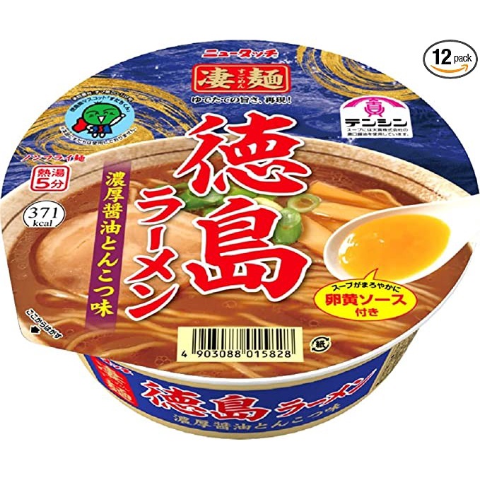 

New Touch Tokushima Rich Soy Sauce Tonkotsu Ramen JAPAN