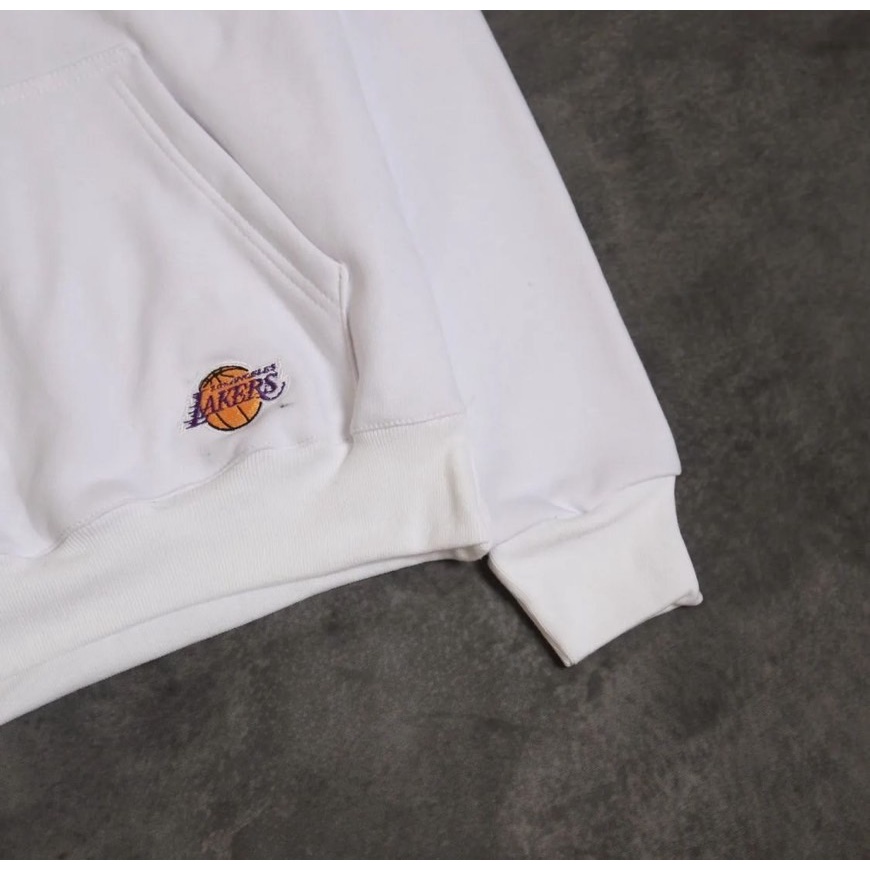 Lakers Mirorr Style Jaket Hoodie Jumper Sablon Unisex Pria - Wanita Size M - XL