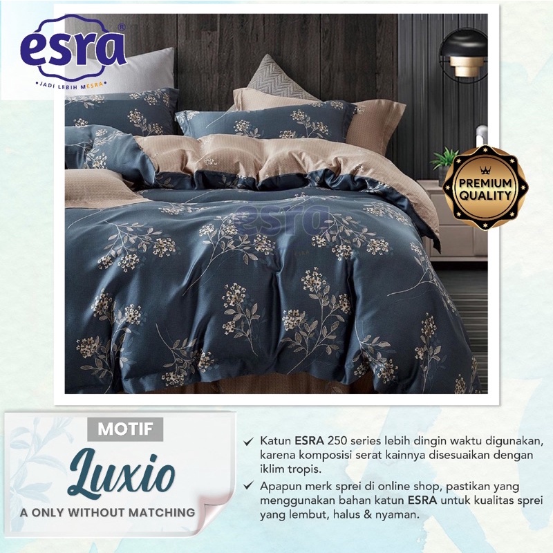 Mustika Bedcover Set Sprei Anti Geser Aesthetic Homemade Bahan Katun Cvc Premium Katun Lokal ESRA STAR