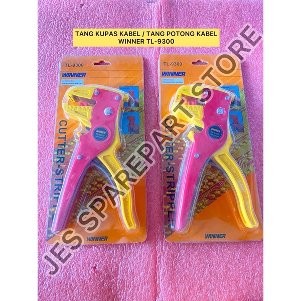 Tang Pengupas Kabel / Wire Stripper / Cutter Stripper Winner TL 9300