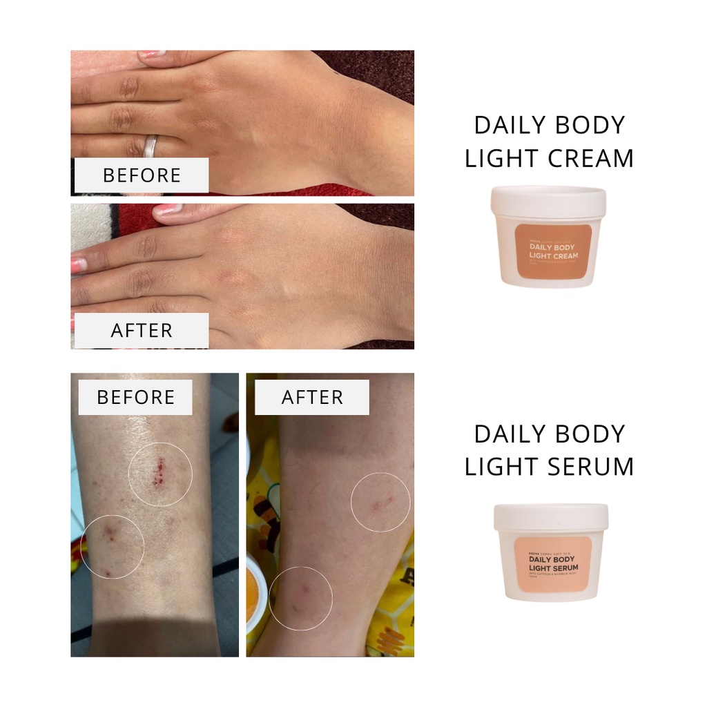 DeeVa Derma Soft Skin - Daily Light Body Serum (melembapkan dan menghidrasi badan)
