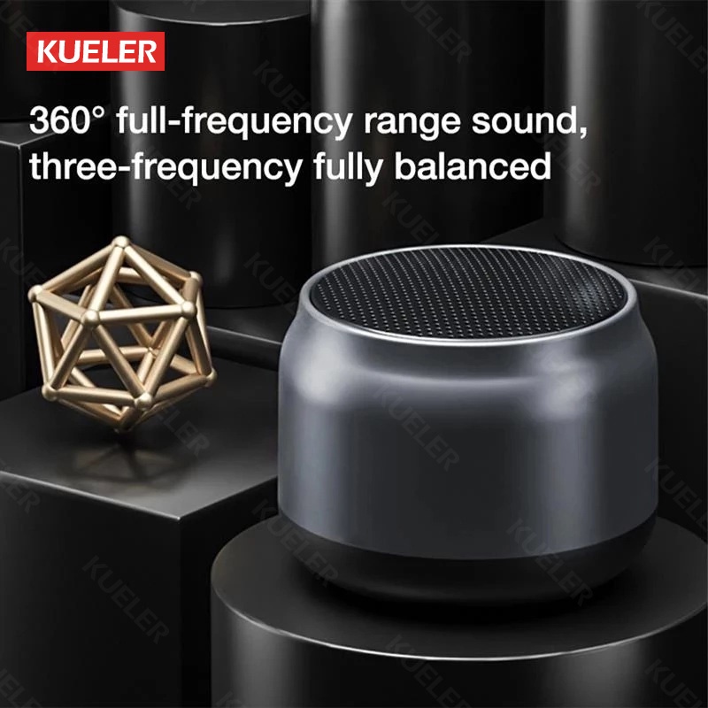 K3 Portable Speaker Bluetooth Bass with Mic HiFi Stereo Mini Wireless Speaker Subwoofer Spiker Bluetooth