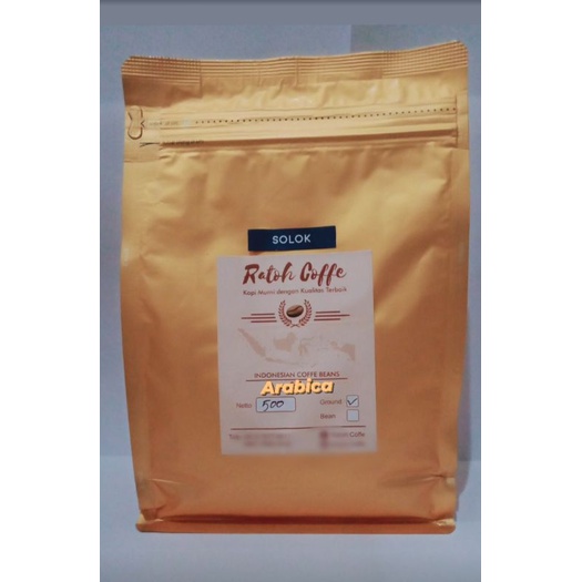 

Ratoh coffe Arabica Solok 500g