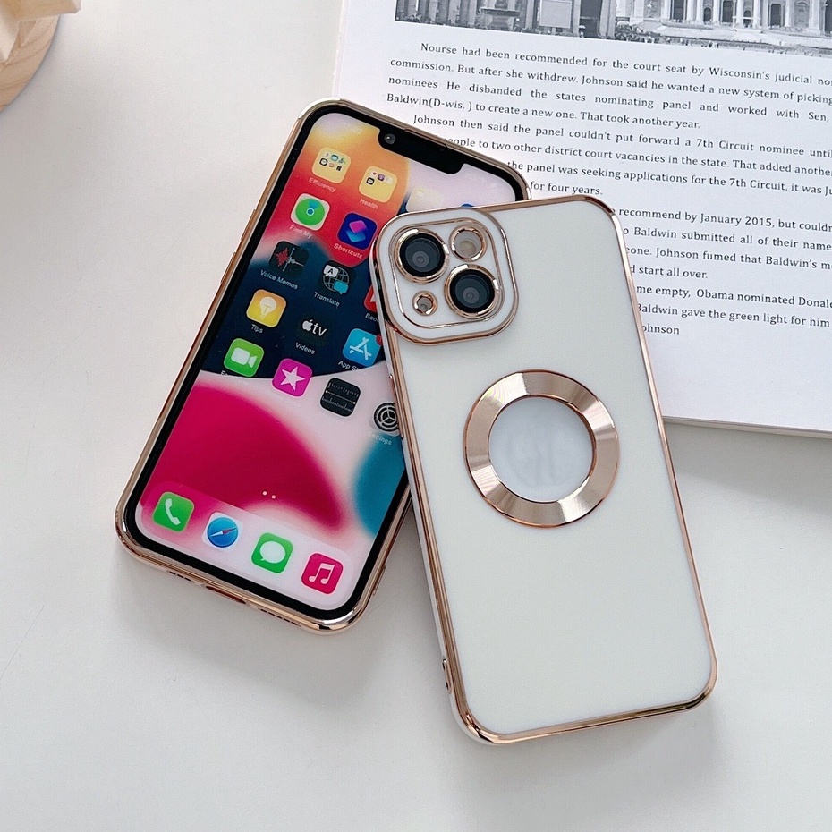 Soft Case TPU Electroplating Shockproof Cover Iphone 11 13pro max 14pro max