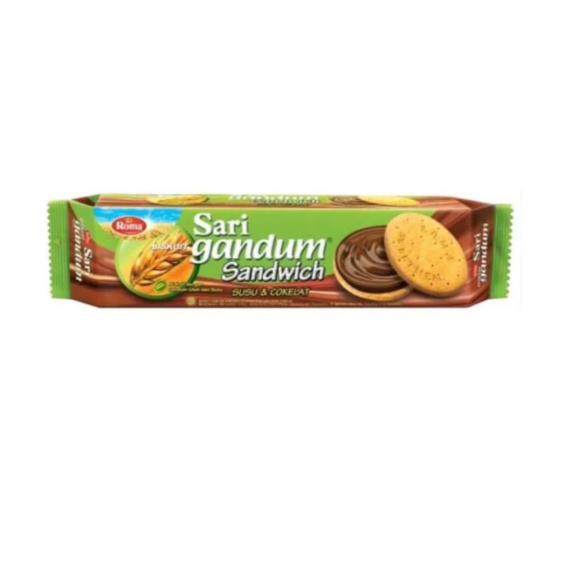 

[harga grosir] sari gandum roma sandwich rasa coklat