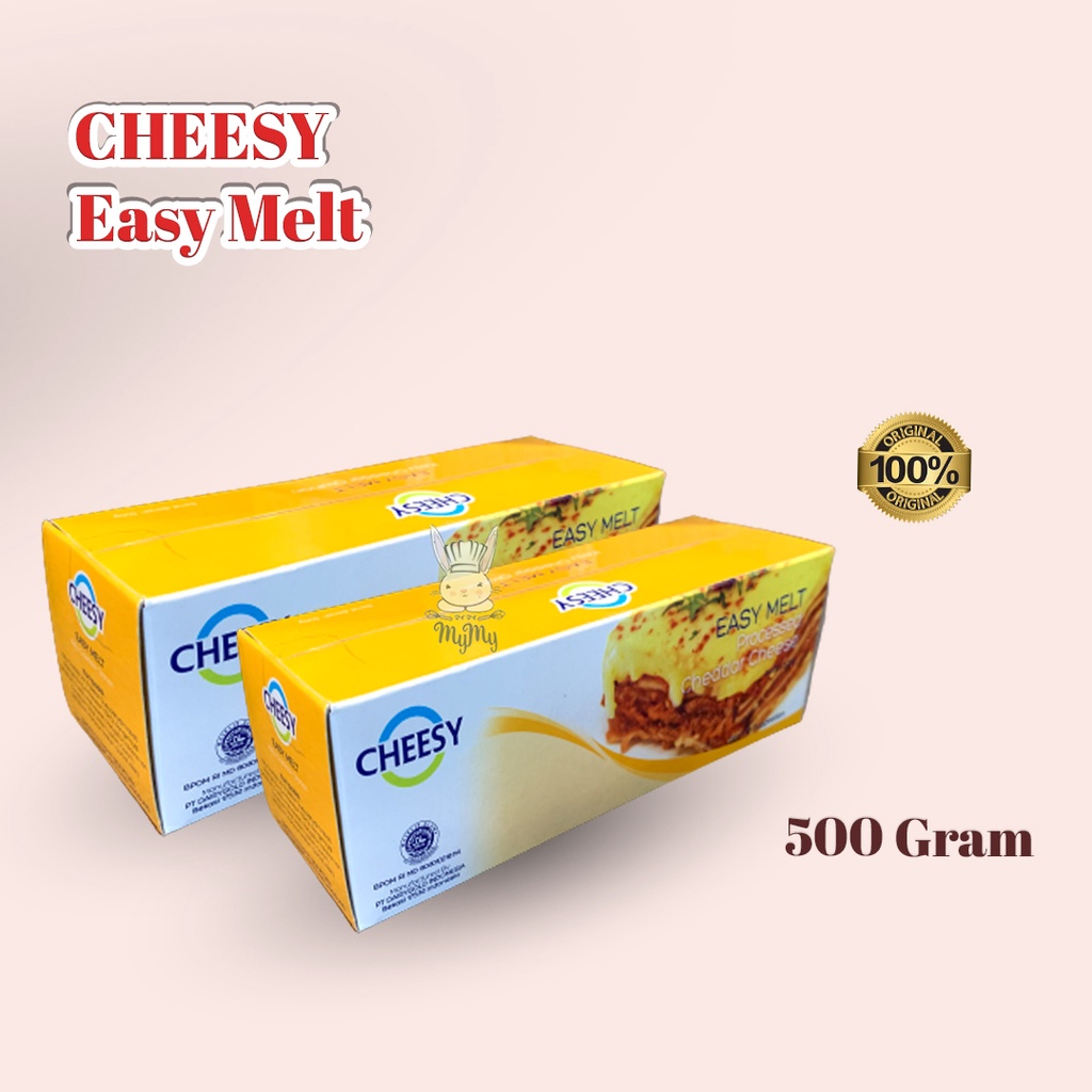 

Keju Cheesy Easy Melt 500 Gram