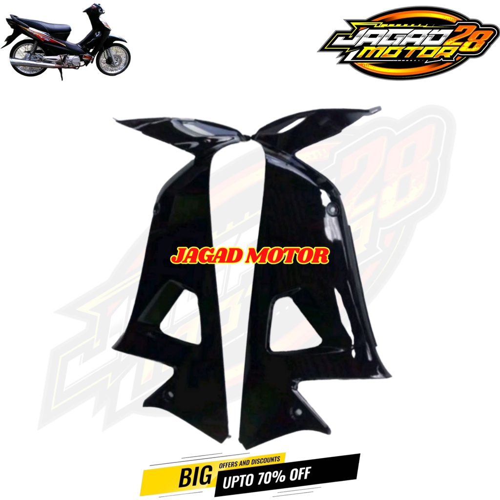 Sayap Dalam Supra Fit New Fit X Fit S Hitam / Sayap Cover Body Bodi Depan Dalam Samping Kanan Kiri Supra Fit New Fit X Fit S Hitam