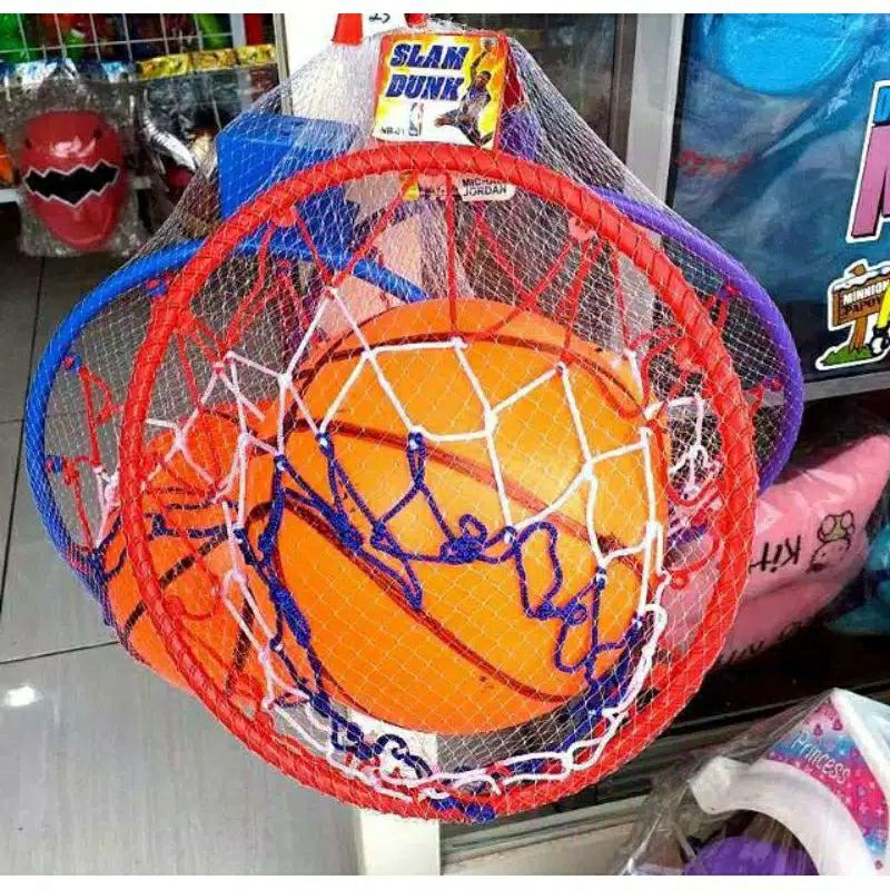 MAINAN ANAK BOLA BASKET DAN RING BASKET