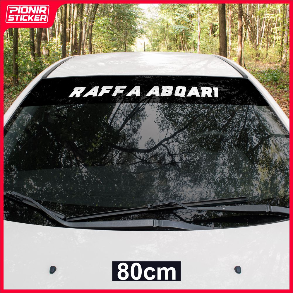 Stiker Kaca Mobil Nama Custom Cutting Sticker Body Dan Kaca Mobil NAMA Custom