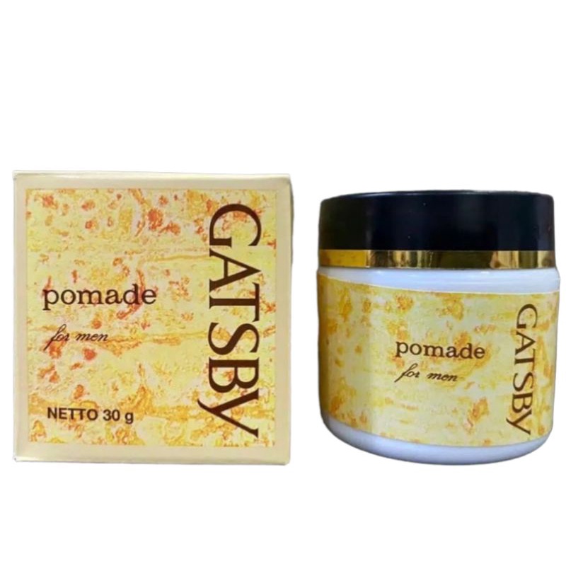 Gatsby Pomade For Men Gold 30gr &amp; 80gr- Gatsby Hair  Styling Pomade Oriiginal