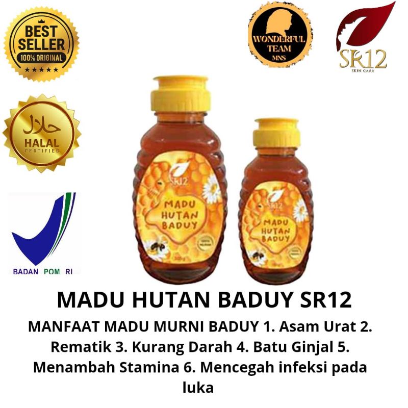 

MADU HUTAN BADUY SR12 MADU KESEHATAN 140G DAN 300G