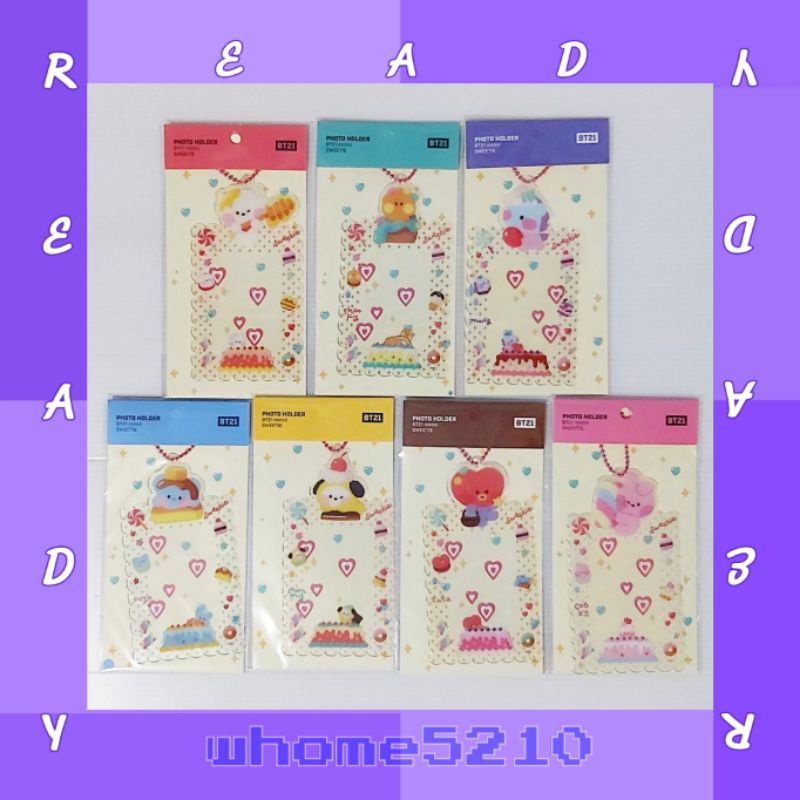 [READY] BT21 Sweetie Photo Card PC Holder