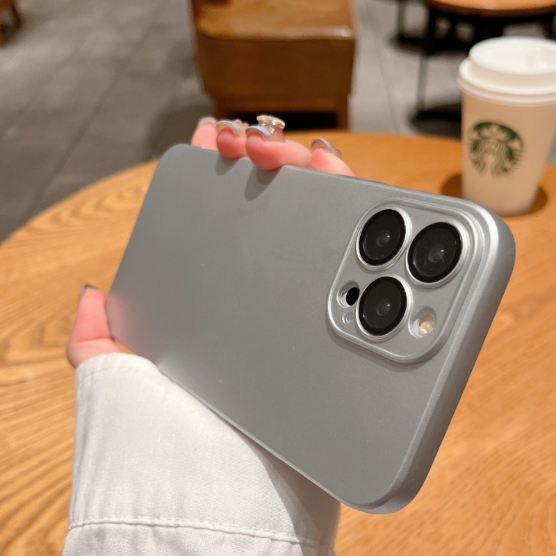 Soft Case Full Cover Hp Warna Biru Navy Untuk iPhone 13 / 12 / 11promax / X / XS Max / XR / 7 / 8plus
