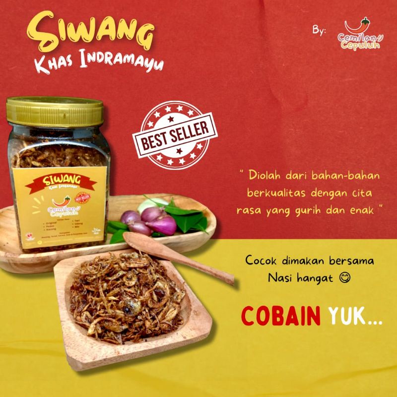 

terasi bawang (siwang) khas indramayu