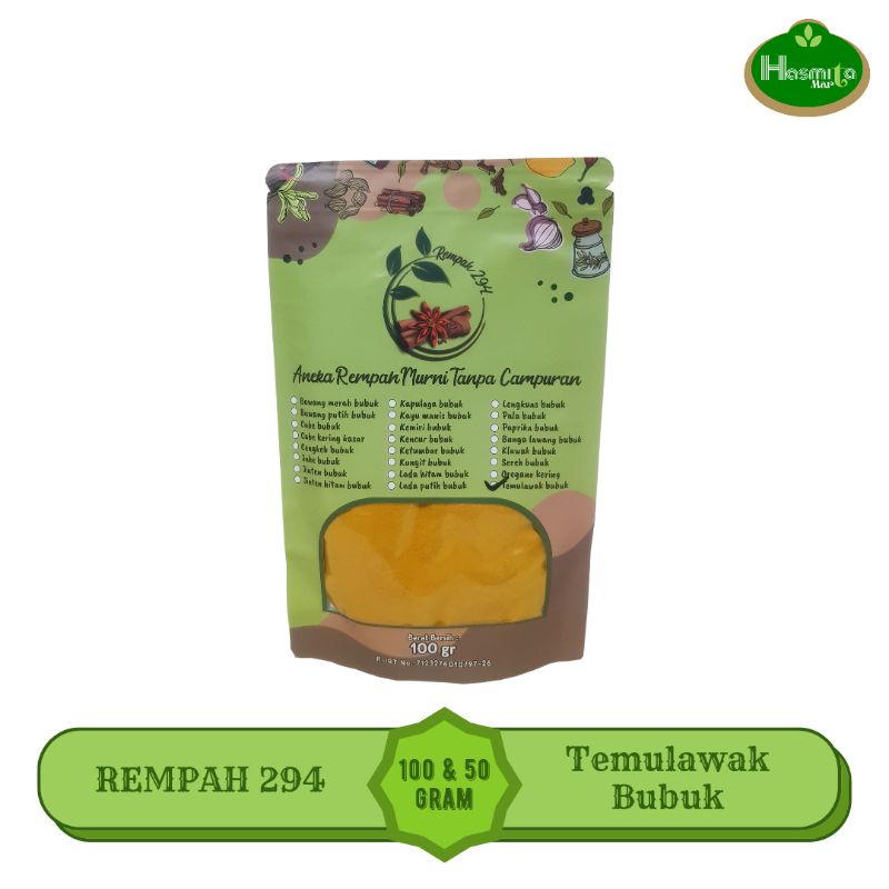 

Rempah 294 _ Temulawak Bubuk