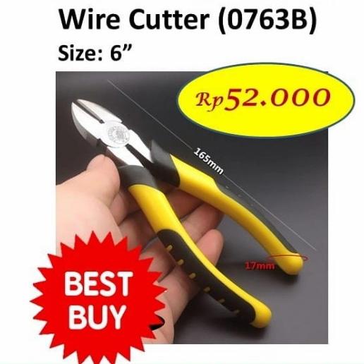 

Wire Cutter - Pemotong Kawat - Gunting Bunga Artificial 0763B