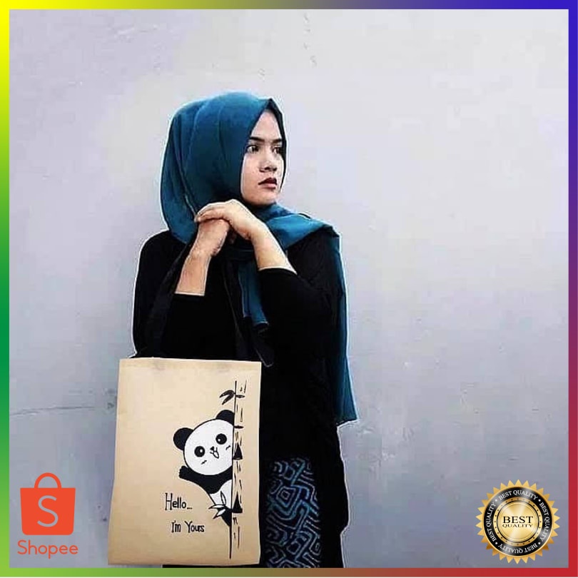 

Promo! Goodie Bag Panda Lucu Tas Tenteng Funny Bear Cute Tote Jepang Japan Ch GBU1884 Best Product
