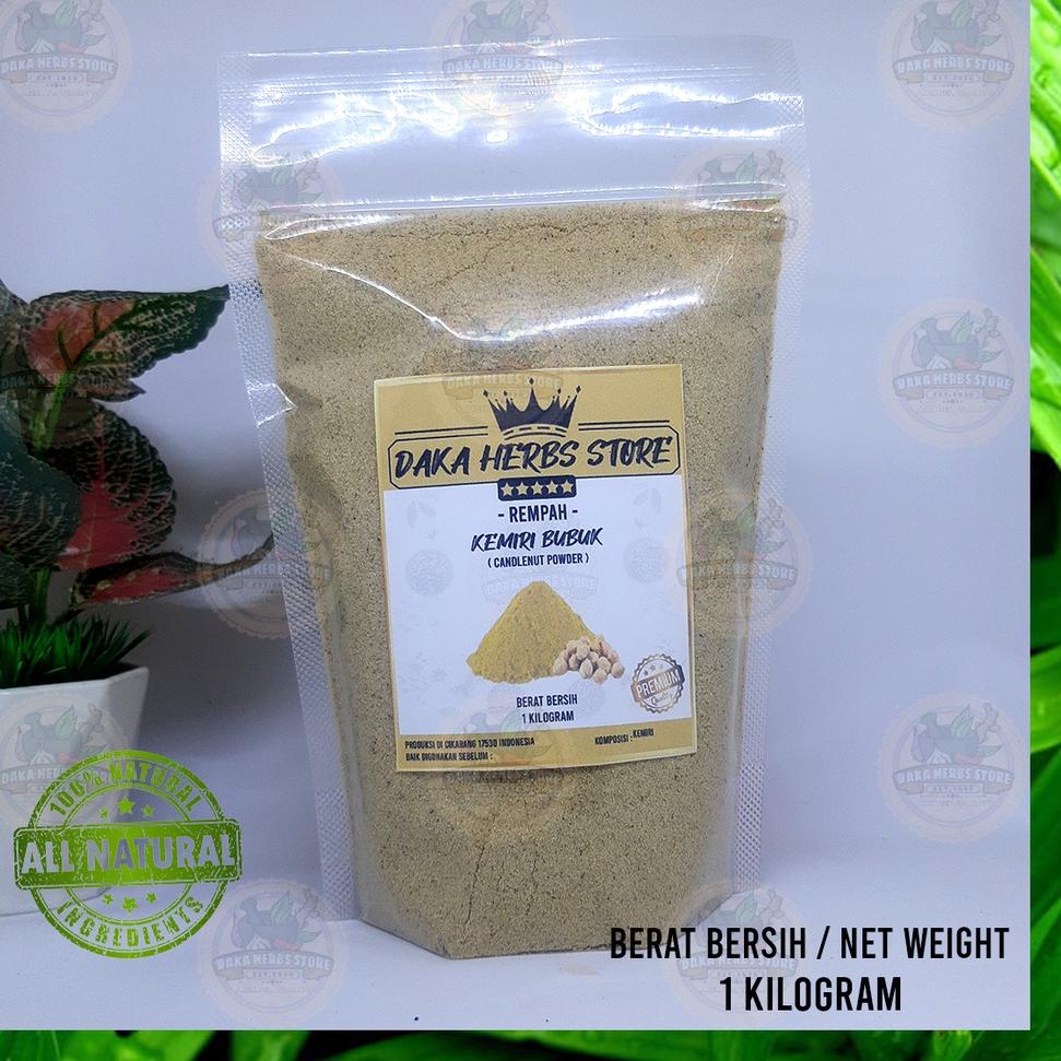 ✨Original✨ Kemiri Bubuk Murni 1 Kg ??