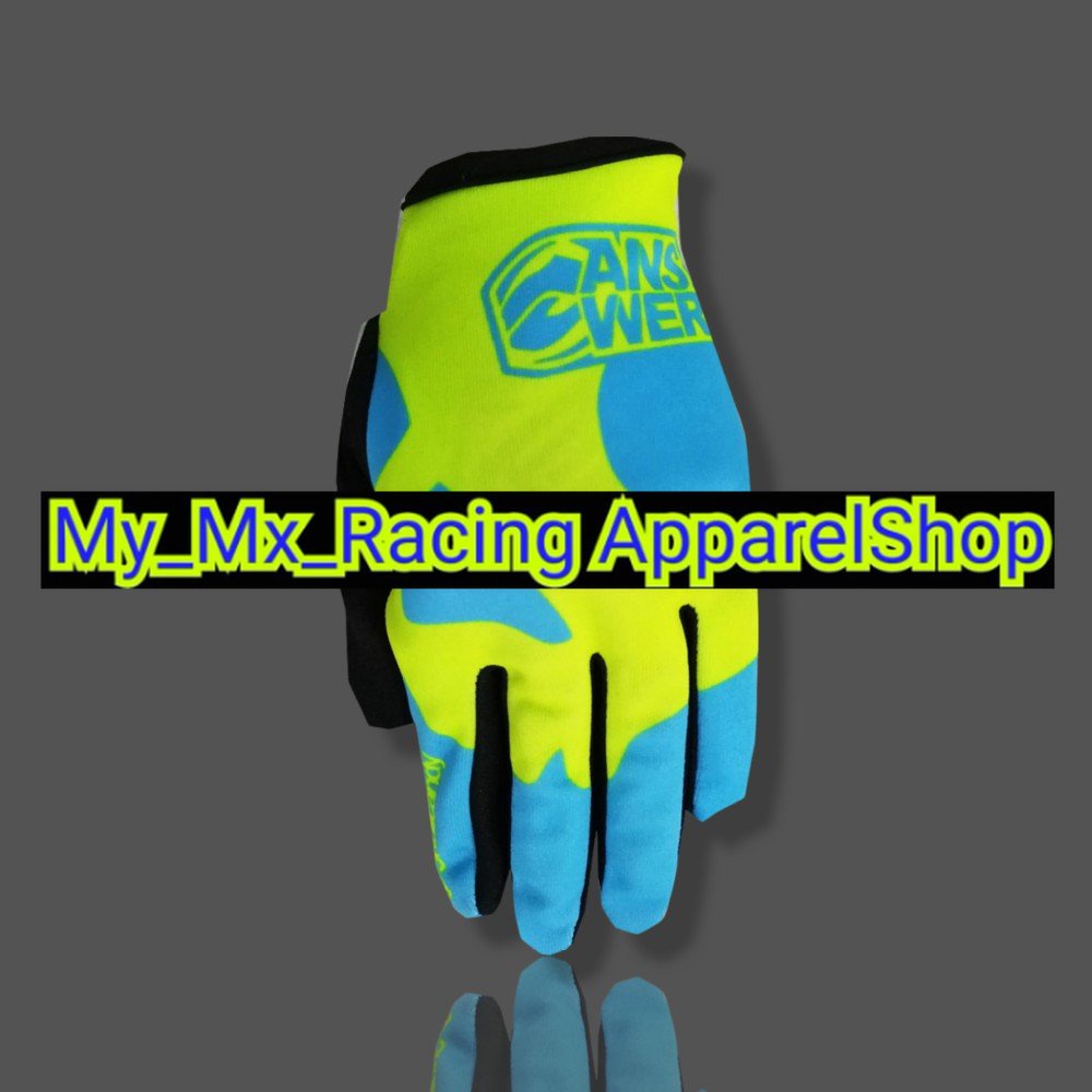 BISA COD Sarung Tangan Motocross - Sarung Tangan Trail - Sarung Tangan MX Motor Fullprint - 079