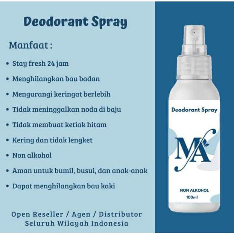 Ma Deodorant Spray