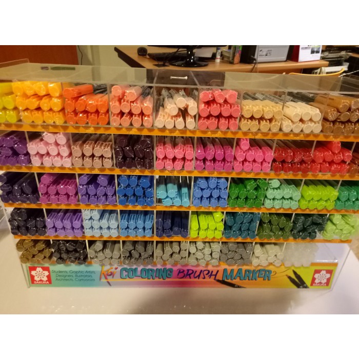

Star Sakura Koi Coloring Brush Marker Murah
