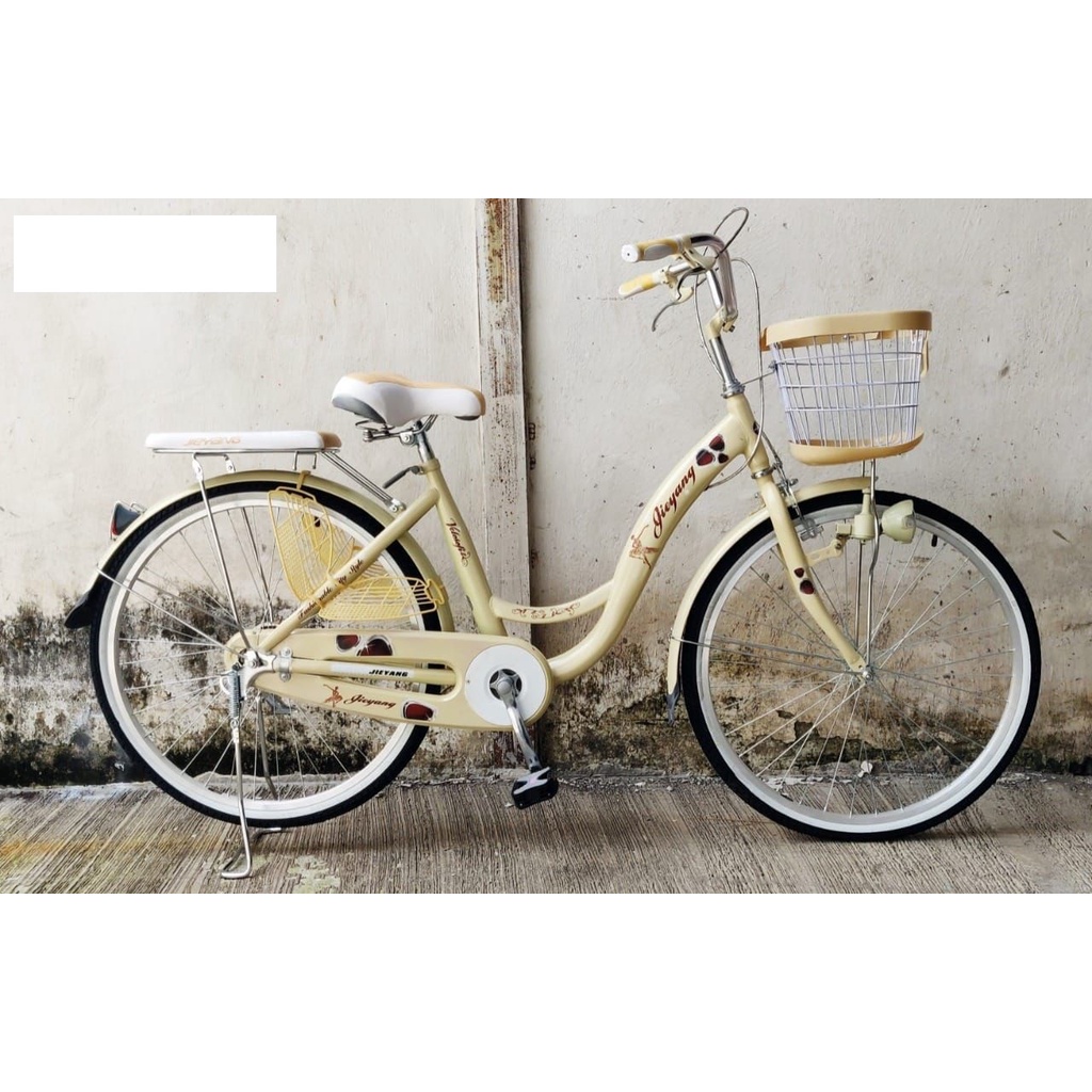 Bazar Sepeda - Sepeda Cewek Dewasa Mini 26 Inch Jie Yang OK 2605