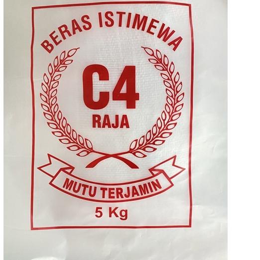 

Awas!!! Plastik Beras 5 kg C4 Raja (isi 100 lembar) Plastik 5kg