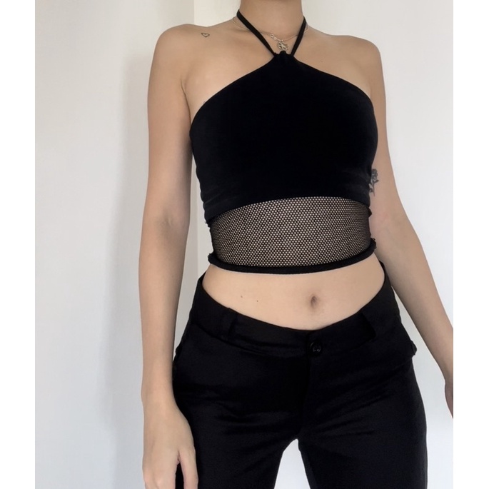 HerPalais Mesh Top
