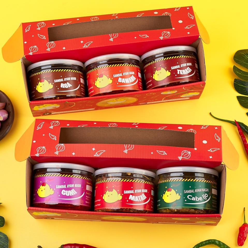 

codeL1x1W--SAMBAL NAGIH - 3 Sambal Terenak Untuk Hadiah Oleh Oleh | Hampers Homemade