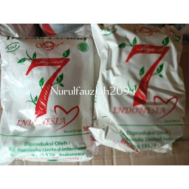 

SAGU 7 DAUN 1 KG