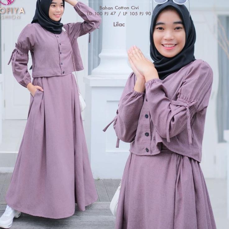 JENIE SET (ATASAN+ROK) SETELAN WANITAORIGINAL BY SHOFIYA "JOR.18Oc22ᵛ"