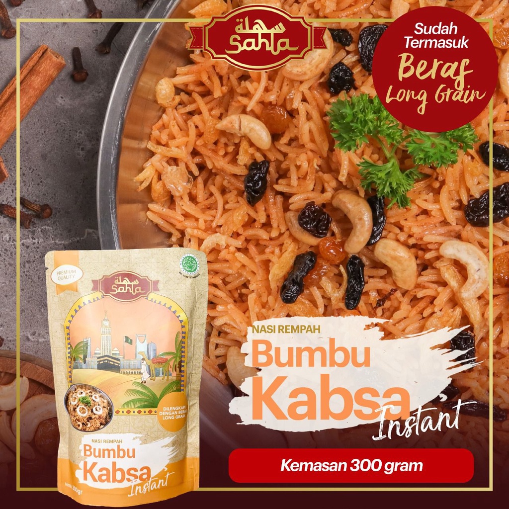

Nasi Kabsa Instan Sahla 300 gram