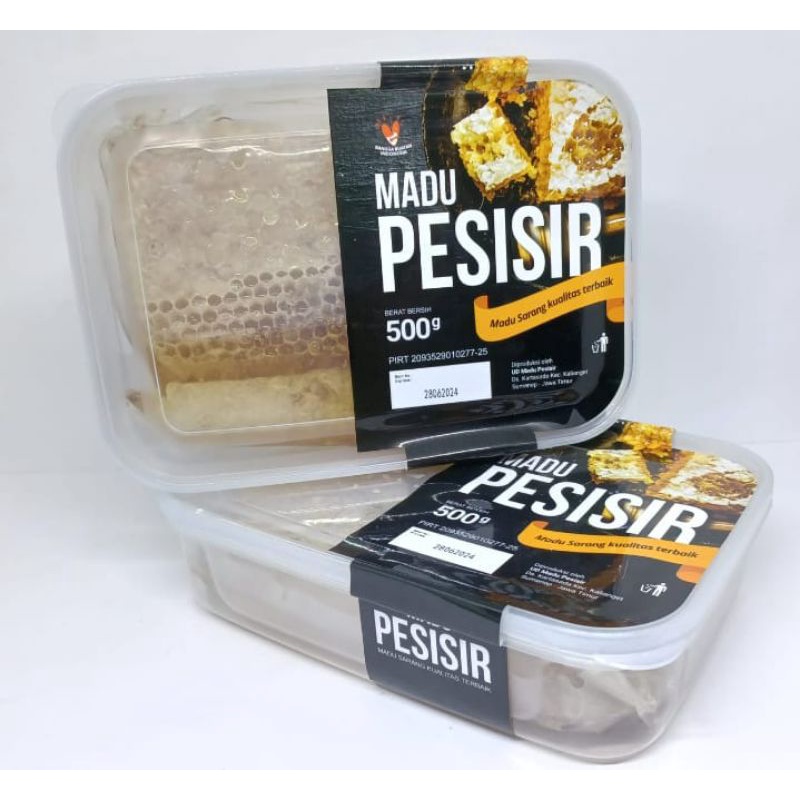 

Madu Sarang Pesisir 500gr Madu Asli Dengan Sarang Madu Murni