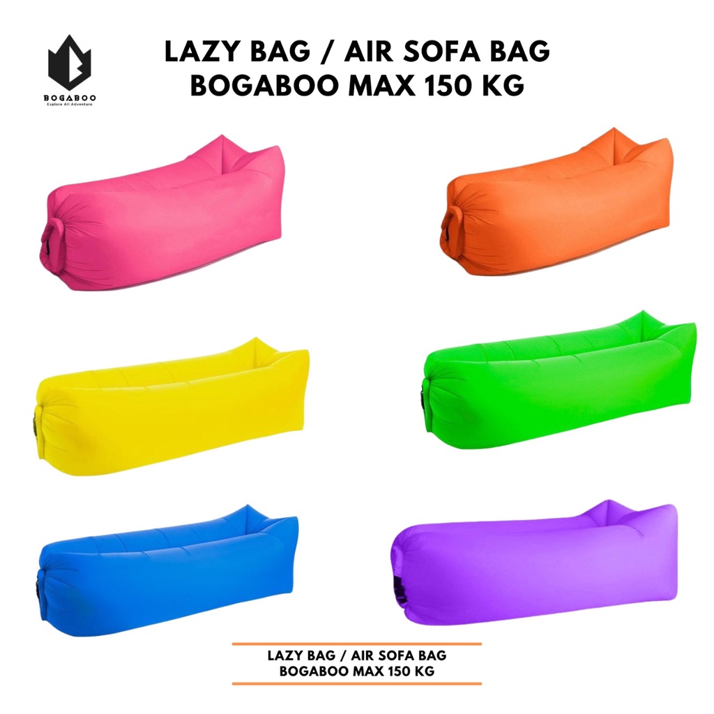 BISA COD Lazy bag / Lazybag Bogaboo - Kursi Angin - Kasur Malas Camping Keluarga - Air Sofa Bag -  Sofa Angin Camping hiking