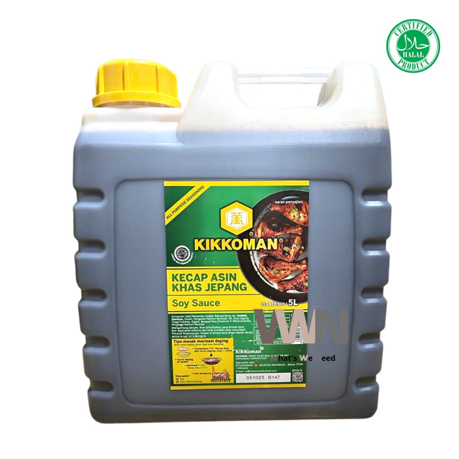 

Kikkoman All Purpose Soy Sauce 5 Liter - Kecap Asin Khas Jepang